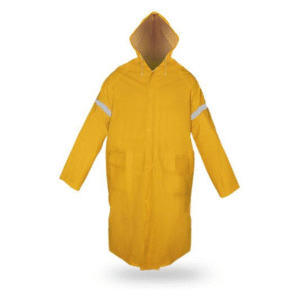 Impermeable gabardina largo con reflejante y gorro MR Mod.DZ1001R