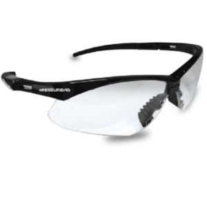 Lente de seguridad rodium mica clara MR Mod.SV-1005-NGR