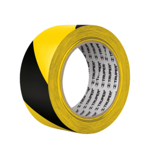 Cinta delimitadora adhesiva 4.8cm x 33m TRUPER Mod. 12597