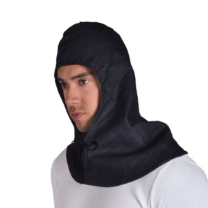 Capucha de mezclilla 100% algodón con cordón DERMACARE Mod. ME-9720