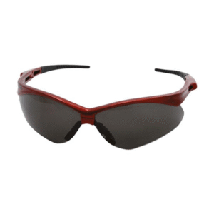 Lente de seguridad mica gris policarbonato anti-rayadura DERMACARE Mod.AL-655-GR