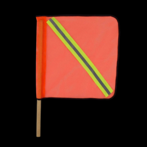BANDEROLA NARANJA DE MALLA 45X45CM