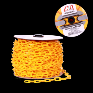CADENA PLASTICA AMARILLA 50M