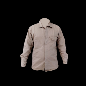 CAMISOLA CAQUI 100% ALGODON, MANGA LARGA