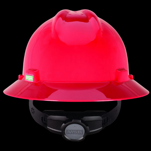 CASCO ALA ANCHA ROJO SUSP. FAS-TRAC III, CLASE E, DE POLIETILENO, SUSPENSIÓN DE 4 PUNTOS DE ANCLAJE, AJUSTE MATRACA