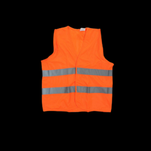 CHALECO ALTA VISILIBILIDAD NARANJA CON REFLEJANTES ALTA VISIBILIDAD