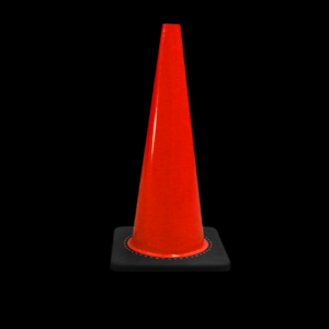 CONO VIAL 35X35X71 CMS. PVC NARANJA