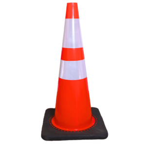 Cono Vial 91cm Naranja con Reflejante