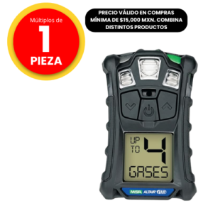 Detector de gas altair 4XR MSA Mod 10248583