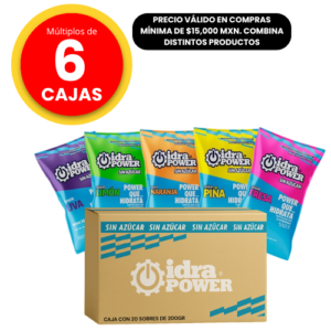 Idrapower de 200gr caja con 20 sobres