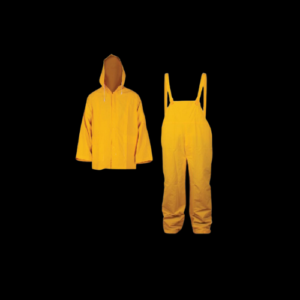 IMPERMEABLE 2 PIEZAS POLIESTER, PVC Y TIRANTES