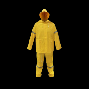 IMPERMEABLE 2PZAS CHAMARRA, PANTALÓN, GORRO, C/REFLEJANTE