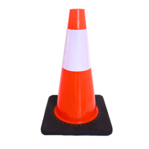 Cono Vial 45cm Naranja con Reflejante