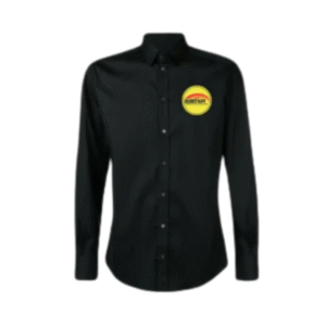 Camisa manga larga color negro