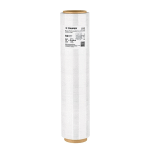 Película plástica transparente de polietileno de 18" cal. 50