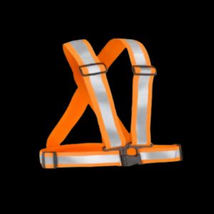 TIRANTES DE SEGURIDAD NARANJA ALTA VISIBILIDAD CON REFLEJANTE