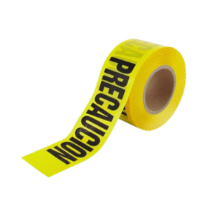 Cinta barricada "precaución" 7.5 cm x 305 cm