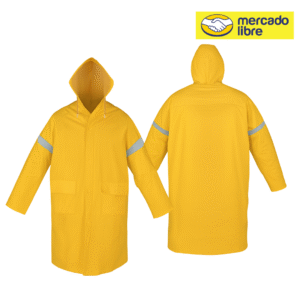 Impermeable gabardina con reflejantes Mr Seguridad Dz1001