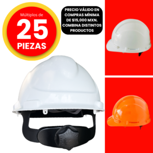 Casco Tipo Cachucha Dialéctrico Clase E Arca (25pzs)