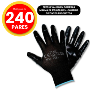 Guante nailon palma de nitrilo antiderrapante MSC Mod TACSKBN